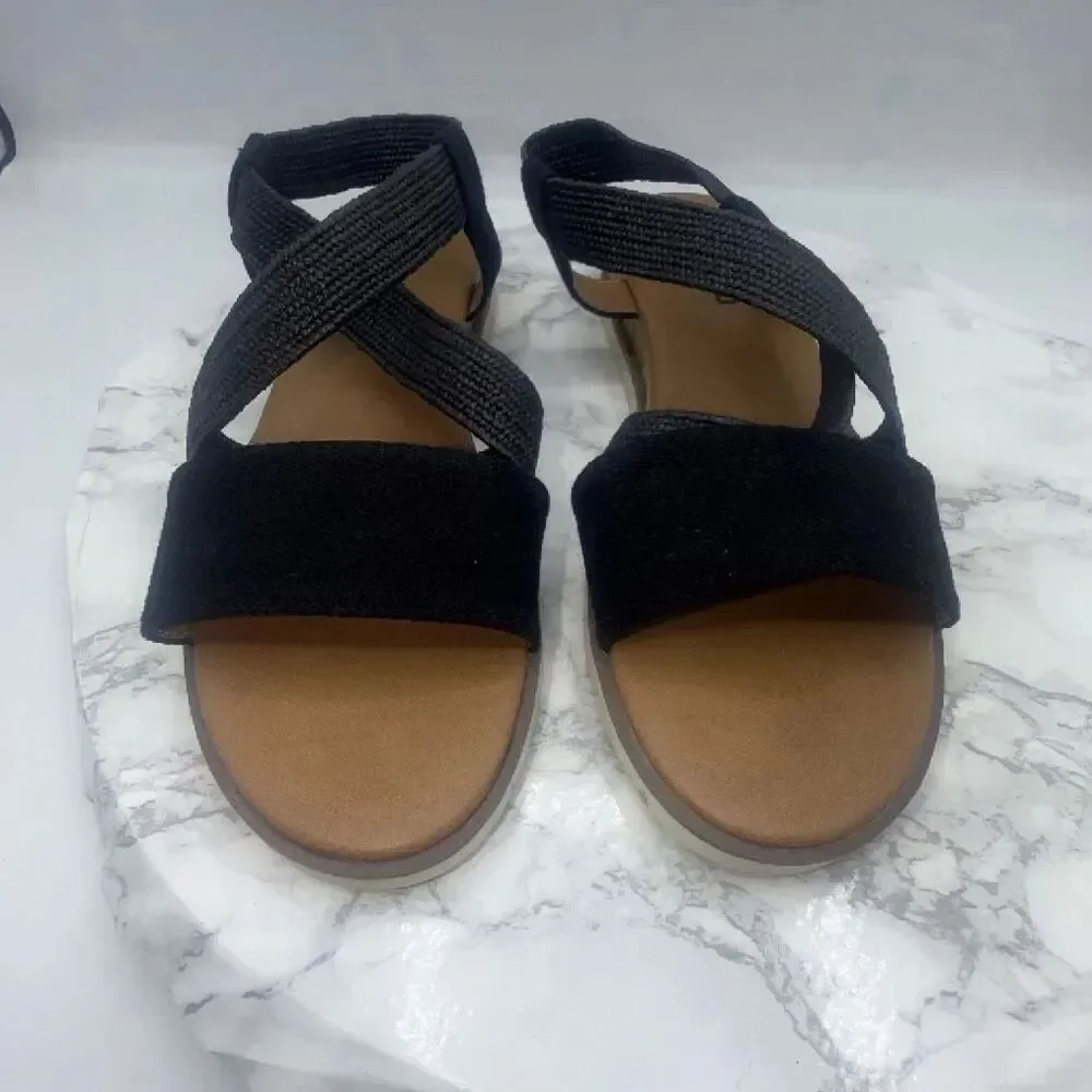 MAKALU Black Anika Strappy Sandals-8M NWOT
